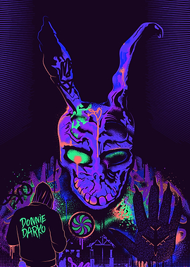 Donnie Darko Frank the Rabbit Poster