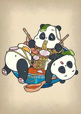 Pandas Ramen Bowl