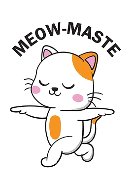 Meow-maste Yoga Cat