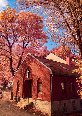 Autumn Church