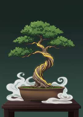 Kintsugi Bonsai Tree