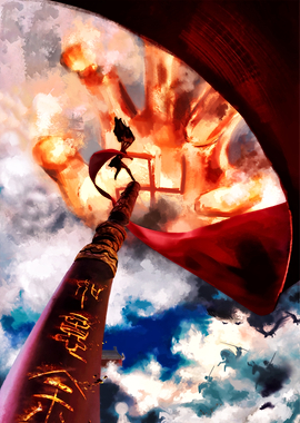 Buddha's palm strikes Sun Wukong