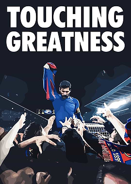 Lionel Messi Touching Greatness: Celebration