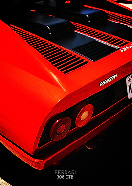 Red Ferrari 308 GTB