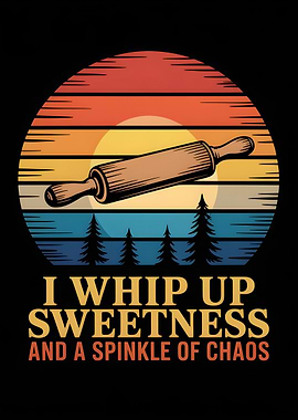 Sweetness and Chaos Baking Design
