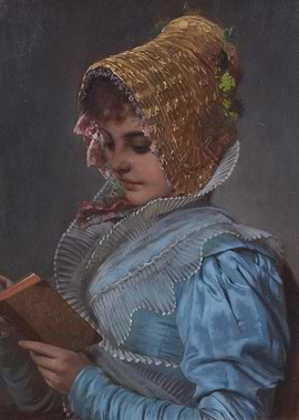Young Woman Reading