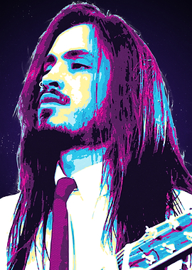 Musician Portrait Pop Art Nuno Bettencourt