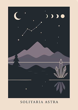 Solitaria Astra Night Landscape