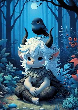 Forest Creature Bird