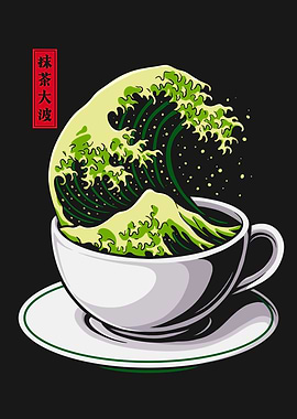 Matcha Great Wave
