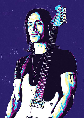 Nuno Bettencourt retro art