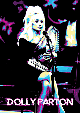 Dolly Parton retro