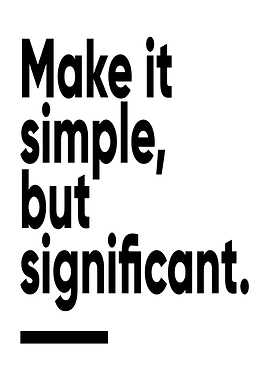 Simple but Significant Text Art