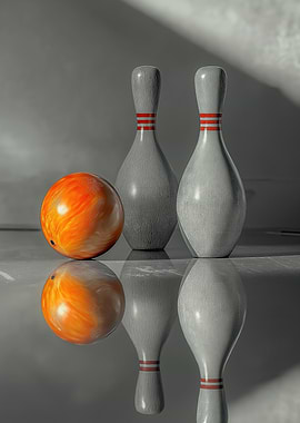 Bowling Game Room Decor