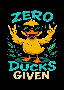 Zero Ducks Given Cartoon