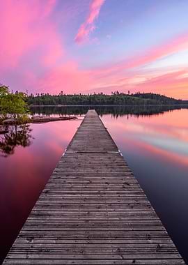 Dock at Sunset