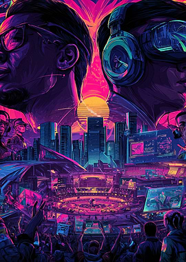 Cyberpunk Gaming Tournament