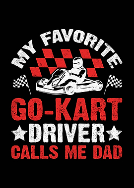 Go-Kart Driver Dad