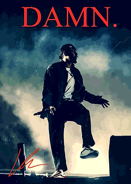 Kendrick Lamar DAMN. Album Art