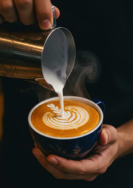 Coffe Latte Art Creation