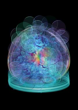 Orb with Circular Accents