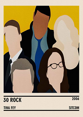 30 Rock Minimalist Poster