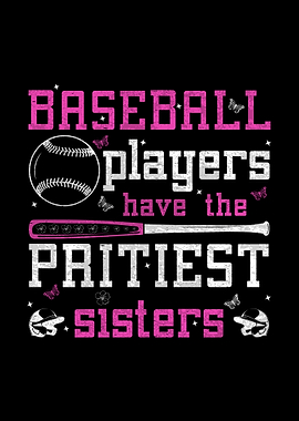 Baseball Players Prettiest Sisters Graphic