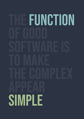 Software Simplicity Text Art Developer