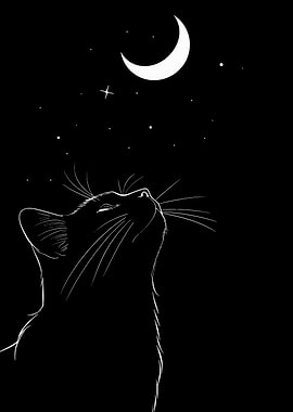 Cat The Moon