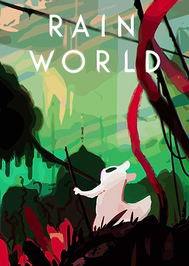Rain World Game Cover Art