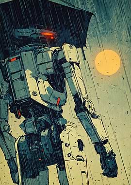 Robot in the Rain