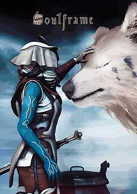 Soulframe Character with Wolf Companion