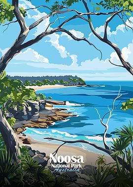 Noosa National Park Australia Coastal View