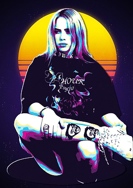 Billie Eilish Retro