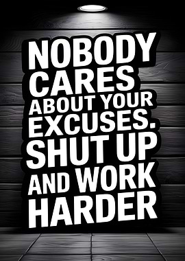 Motivational Quote: Work Harder