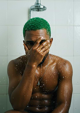 Frank Ocean in Shower