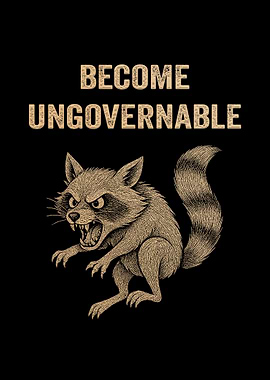 Become Ungovernable Raccoon