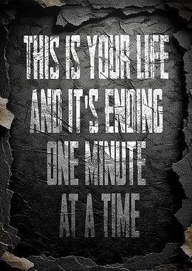 This is your life poster