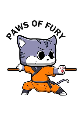 Paws of Fury Cartoon Martial Artist