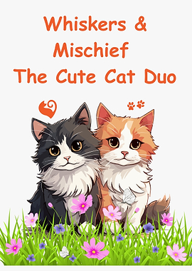 Whiskers & Mischief – The Cute Cat Duo