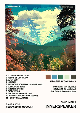 Tame Impala Innerspeaker Album Cover