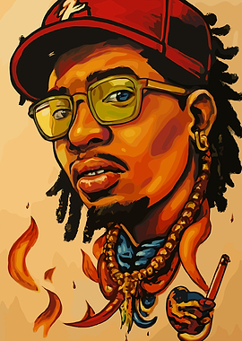 Portrait of a man with dreadlocks