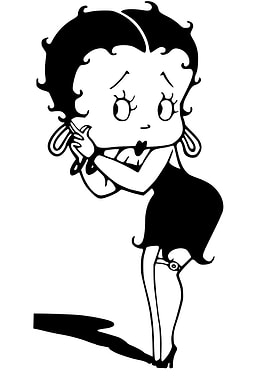 Betty Boop Cartoon Character Illustration