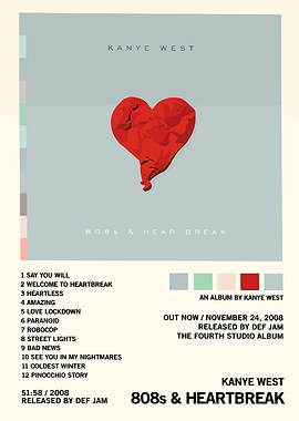 Kanye West 808s & Heartbreak Album