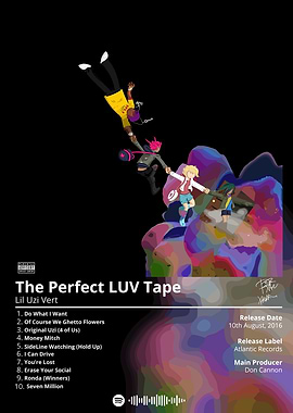 lil uzi The Perfect LUV Tape Album Cover