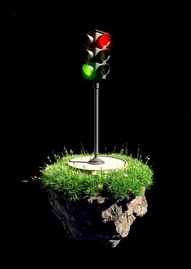 Traffic Light in Space