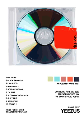 Kanye West Yeezus Album Cover Art