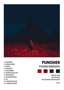 Phoebe Bridgers Punisher Album Cover Art