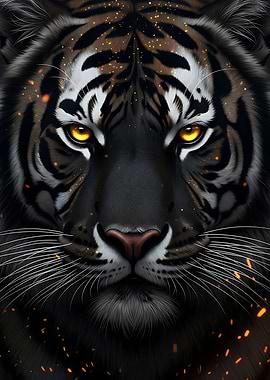 Golden Eyes Tiger