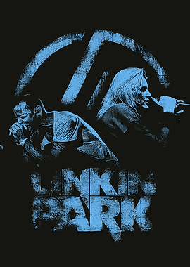 Linkin Park band poster art